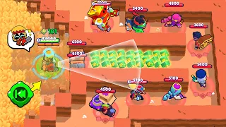 BROKEN RANK 35! OP GADGET WIPEOUT ALL BRAWLERS 😲 Brawl Stars Funny Moments & Fails & Wins ep.957