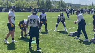 Steelers RBs Have an Interesting Warmup for OTAs