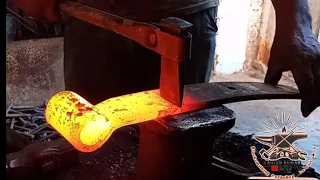 تعلم كيفية صنع فأس صلب / Learn how to make a steel ax