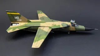 General Dynamics F-111 A Aardvark USAF 1:72 ESCI Full Video Build