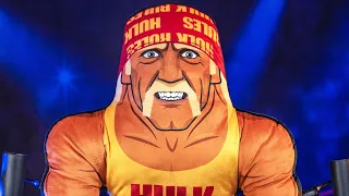 WWE Hulk Hogan 24" Bleacher Buddy