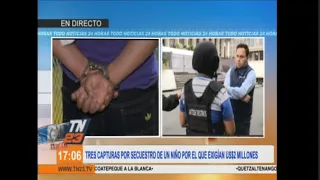 Capturan a tres presuntos secuestradores