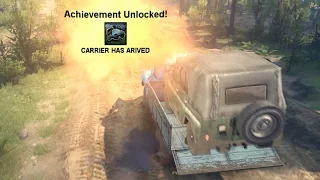 'Carrier Has Arived' Achievement - Let's Play Spintires