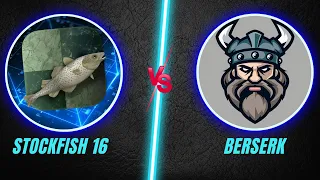 Stockfish 16 vs Berserk!! How to Attack King side!!! English Opening