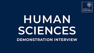 Human Sciences Demonstration Interview