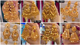 #2024 Latest Gold Earrings Designs |Gold Earrings Designs/New Model | Heavy Gold Earrings #viral #82