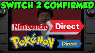 NINTENDO SWITCH 2 AND JUNE NINTENDO DIRECT CONFIRMED! June Pokemon Presents and New Pokemon Games?