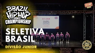 D13 CREW | Bronze Medalist Junior Division 2022 Brazil Hip Hop Dance Championship