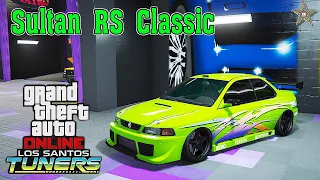 НОВЫЙ SULTAN RS CLASSIC В GTA ONLINE (ТЮНИНГ И ОБЗОР ПО ФАНУ)