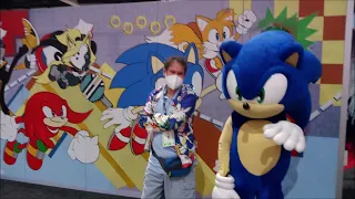 San Diego Comic Con 2022 1st time working at con with Sonic the hedgehog