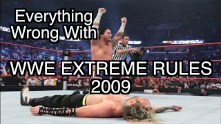 Everything Wrong With WWE Extreme Rules 2009