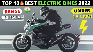 TOP 10 🔥 BEST ELECTRIC BIKES AVAILABLE IN INDIA 2022 | Full Details | UPCOMING BIKES 2022
