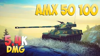 AMX 50 100 - 5 Kills 5.4K DMG - Pension! - World Of Tanks