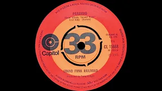 1969 Grand Funk Railroad - Paranoid