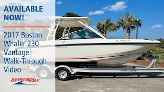 Available Now! 2017 Boston Whaler 230 Vantage Boat For Sale at MarineMax Charleston, SC