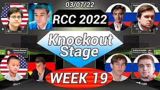 Rapid Chess Championship 2022 | Week 19 - Knockout | Chess.com | 03/07/22