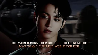 The world burnt her but she hid it from the man who'd burn the world for her - Jungkook