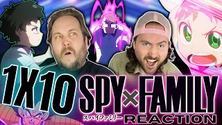 ITS OVER 9,000!!!!!!!!! SPY X FAMILY | REACTION | 1x10 "THE DODGEBALL PLAN"