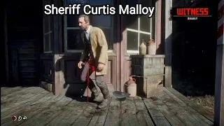 The Most Painful Death I've Witnessed in RDR2 (Sheriff Malloy) - Red Dead Redemption 2