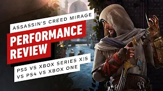 Assassin's Creed: Mirage PS5 vs Xbox Series X|S vs PS4 vs Xbox One Performance Review