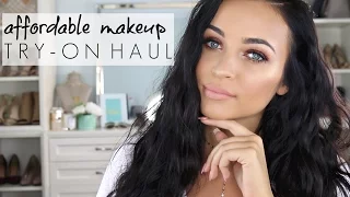 Affordable Makeup Try-On Haul/Tutorial | Stephanie Ledda