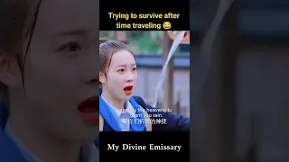 محاولة البقاء على قيد الحياة بعد السفر عبر الزمن🤣#مبعوثي #MyDivineEmissary #LiZixuan #ChenJingke