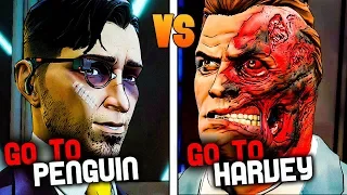 Go To Wayne Manor vs Go To Wayne Enterprises - Batman The Telltale Series Episode 4 - All Choices