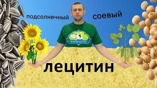 Какой лучше соевый ЛЕЦИТИН подсолнечный для организма