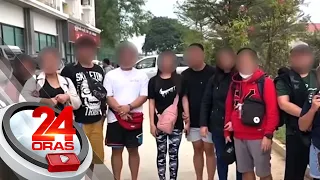 Mga Pinoy na ginawang scammer sa Myanmar, na-rescue | 24 Oras