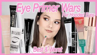 The Best & Worst Eye Primers - Eye Primer Wars Finale - Oily Skin (Drugstore Edition)