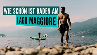 Lago Maggiore - Wie schön kann man am Camping Riviera in Cannobio baden? (65)