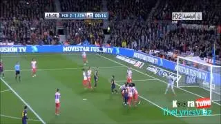 Barcelona VS Atletico Madrid 4-1 All Goals 16-12-2012