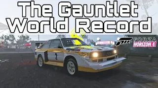 Forza Horizon 4 - The Gauntlet World Record - Audi Quattro Group B