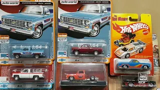 Unboxing some New & Old release Square body Chevy trucks including an ultra red chase