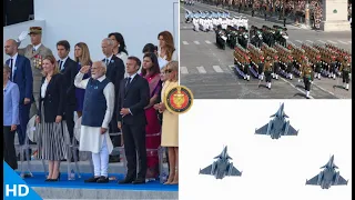 Indian Contingent at French Bastille Day Military Parade 2023