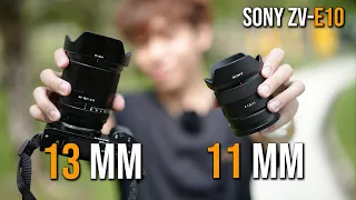 Sony 11mm vs Viltrox 13mm - Photo & Video Test | Which one is good for vlogging?