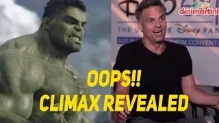 OMG: Mark Ruffalo (HULK) Reveals A Major Climax Spoiler of Avengers: Infinity War