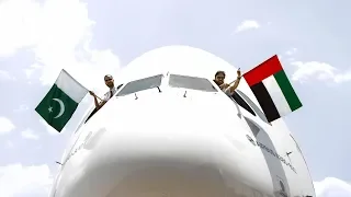 First landing of Airbus A380 superjumbo in Pakistan | Emirates Airline