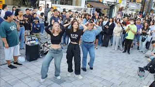 [STREET ARTIST] BLACK MIST. WITH GUESTS. HONGDAE BUSKING. 230930.