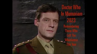 Doctor Who In Memoriam 2023