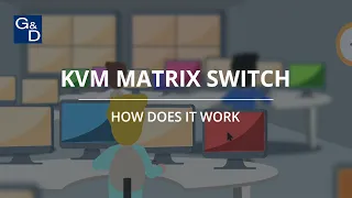 What is a KVM matrix switch? – How to easily work together as a team.