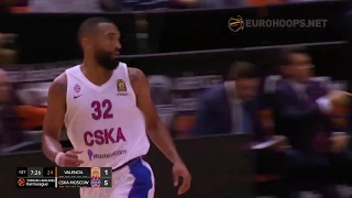 Valencia Basket - CSKA Moscow 71-96: Darrun Hilliard (22 points)