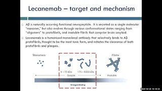 Lecanemab for Treatment of Early Alzheimers Disease 4/26