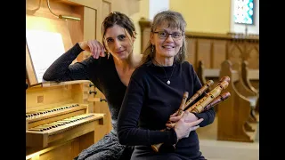 G.-F. Haendel : Extrait sonate d-moll (vivace) Flûte : Francine Chapatte, orgue : Carlyn Monnin