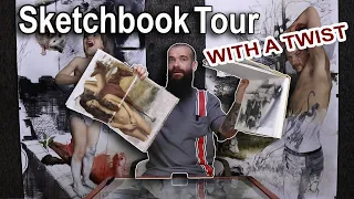 Sketchbook Tour...with a twist (Artist Statement). Cesar Santos vlog 087