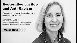 Beecroft Lecture with Professor Minow