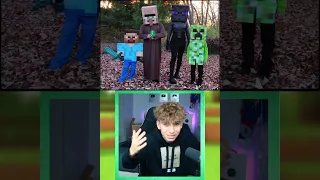 MINECRAFT w PRAWDZIWYM ŻYCIU...!😱 CREEPER NA ULICY?😂