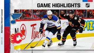 Blues @ Flames 12/16 | NHL Highlights 2022