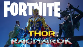 Thor, Hulk, and Hela play Fortnite!