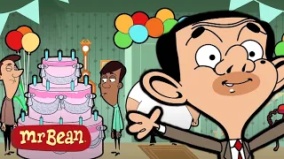 BEANS BIRTHDAY BASH | Mr Bean Cartoon Season 2 | Mr Bean Official